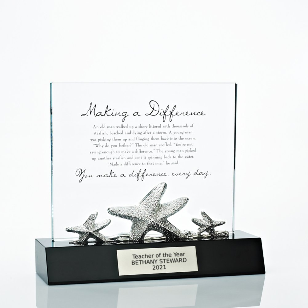 View larger image of Crystal Character Trophy - Starfish